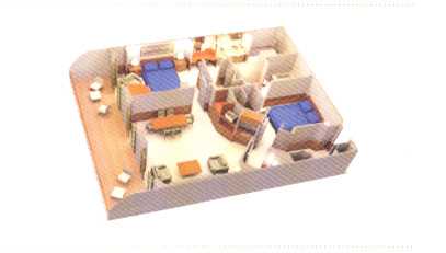 Concierge 2-Bedroom Suite with Verandah