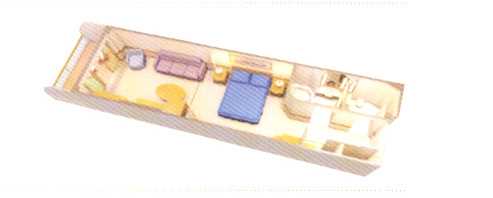 Deluxe Family Oceanview Stateroom with Verandah