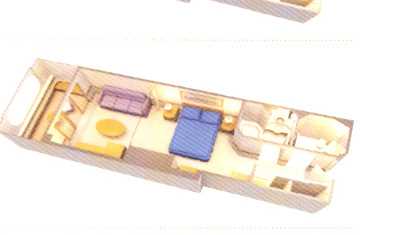 Deluxe Oceanview Stateroom Navigator's Verandah