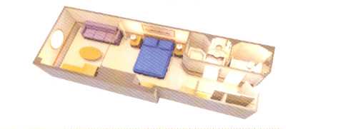Deluxe Oceanview Stateroom