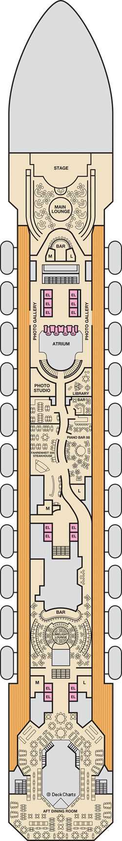 Carnival Sunshine – Deck Plans - Planet Cruise