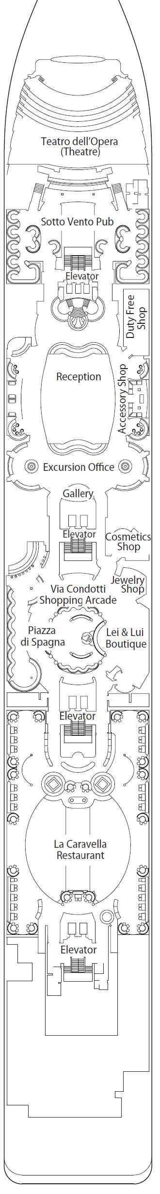 Deck Plans - MSC Opera - Planet Cruise