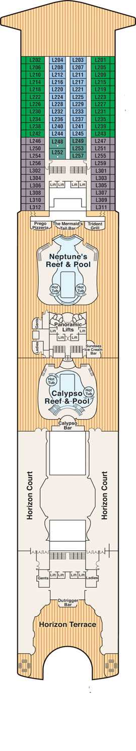 Deck Plans- Golden Princess - Planet Cruise