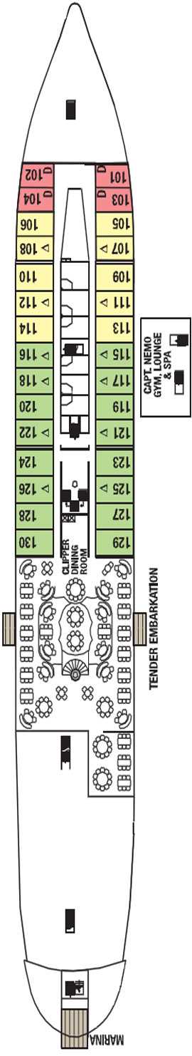 Royal Clipper – Deck Plans - Planet Cruise