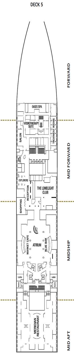 Deck Plans - P&O Britannia - Planet Cruise