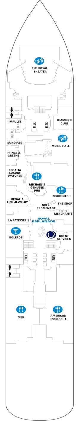 Deck Plans - Anthem of the Seas - Planet Cruise