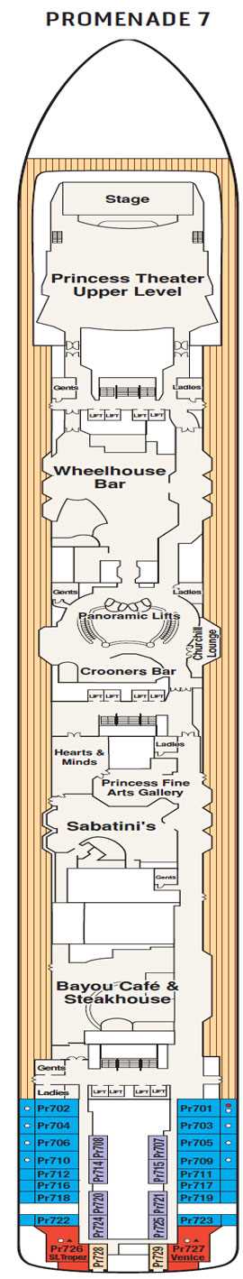 Cabin Details- Island Princeess - Planet Cruise