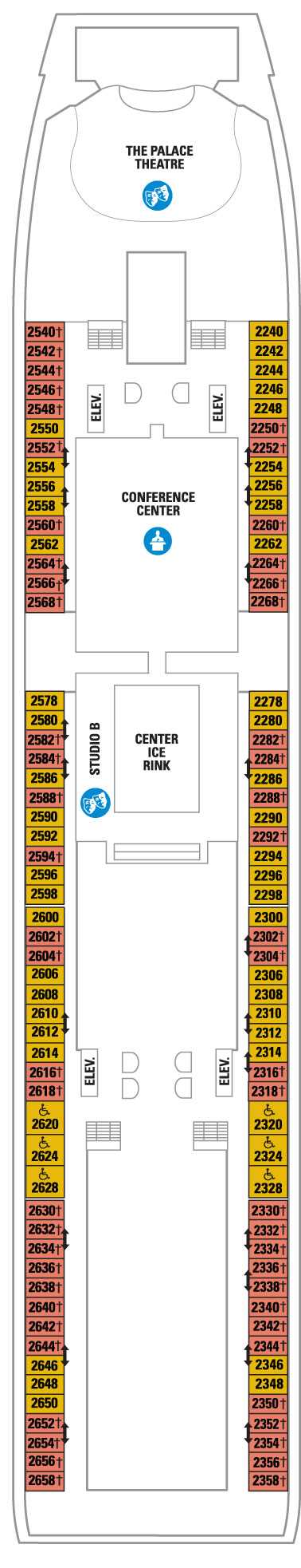 Deck Plans - Explorer of the Seas - Planet Cruise