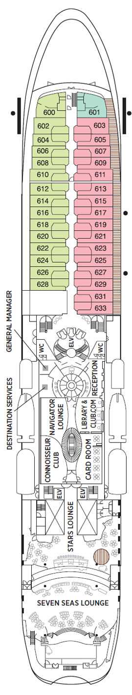 Deck Plans- Regent Seven Seas Navigator - Planet Cruise