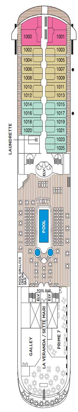 Deck Plans- Regent Seven Seas Navigator - Planet Cruise