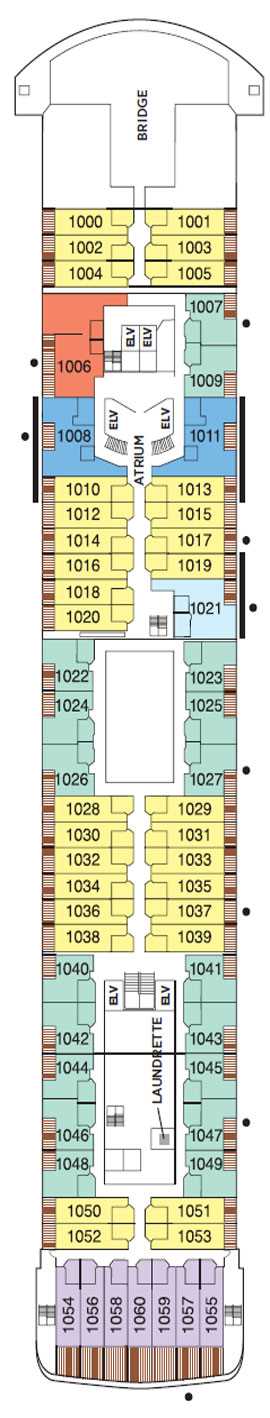 Deck Plan- Regent Seven Seas Voyager - Planet Cruise