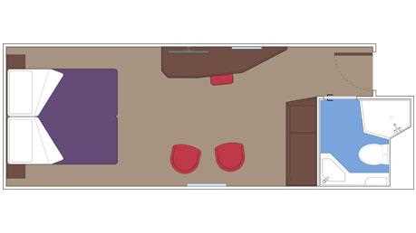 Yacht Club Inside Suite