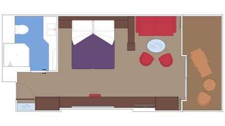 Yacht Club Deluxe Suite