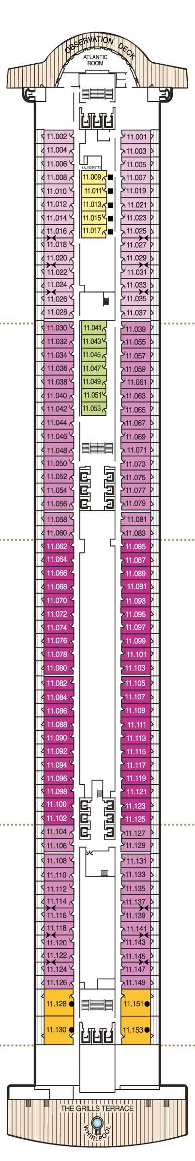 Deck Plans Queen Mary 2 Planet Cruise