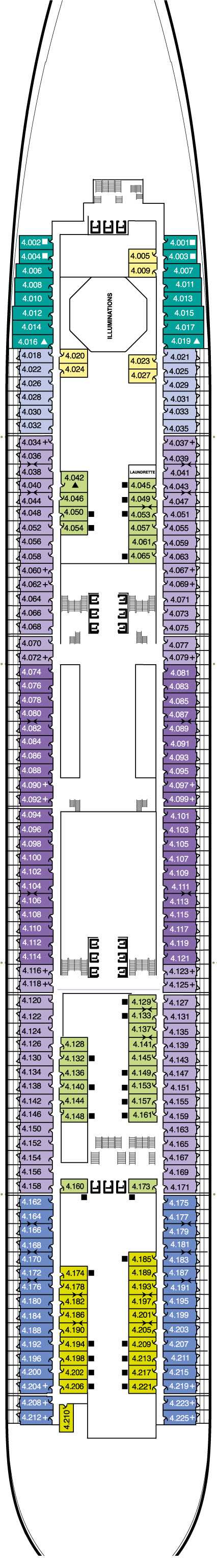 Deck Plans- Queen Mary 2 - Planet Cruise