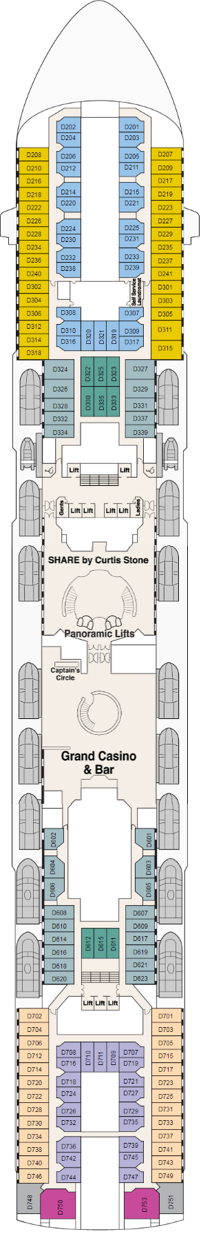 Deck Plans - Sun Princess - Planet Cruise