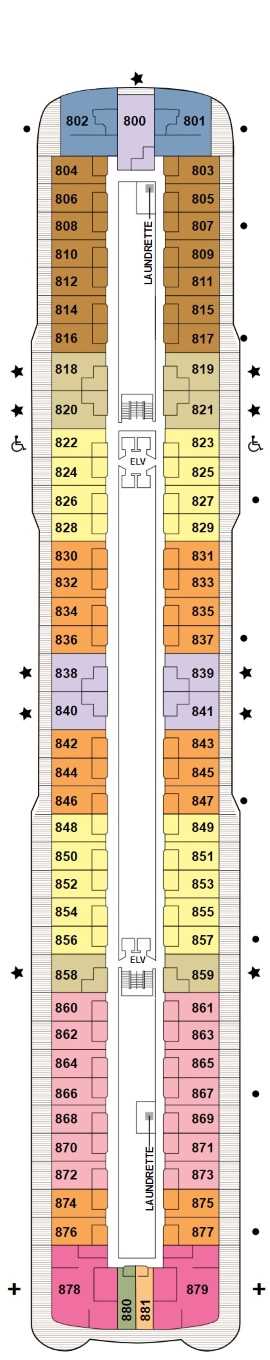 Regent Seven Seas Splendor – Deck Plans - Planet Cruise