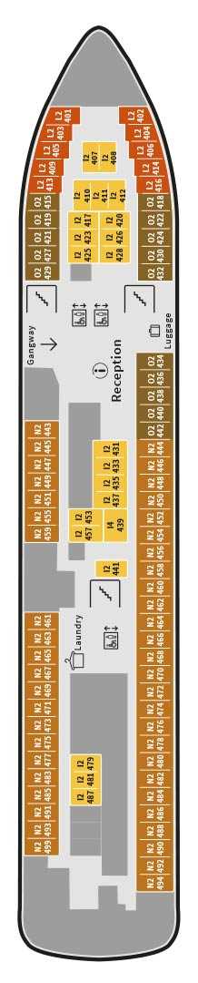 Deck Plans Ms Trollfjord Planet Cruise