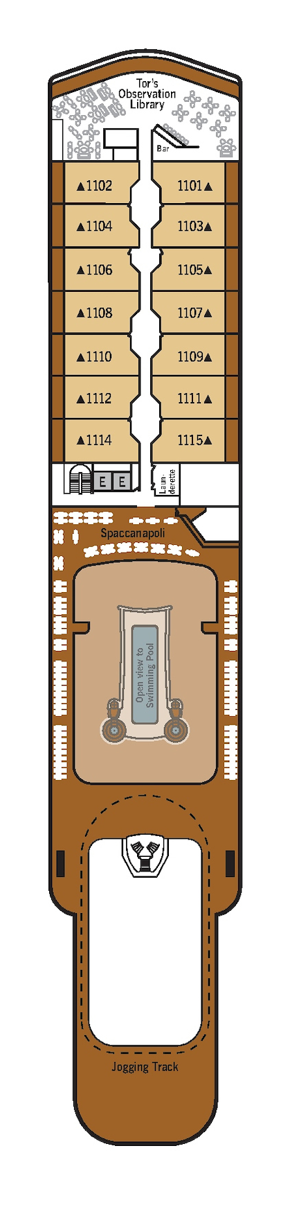 Silver Moon – Deck Plans - Planet Cruise