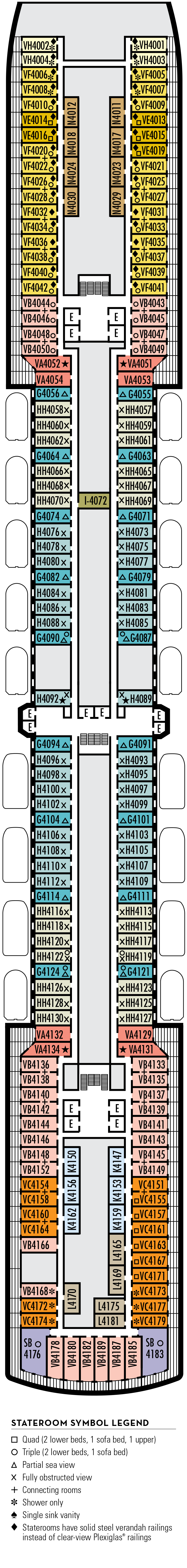 Deck Plans- MS Nieuw Amsterdam - Planet Cruise