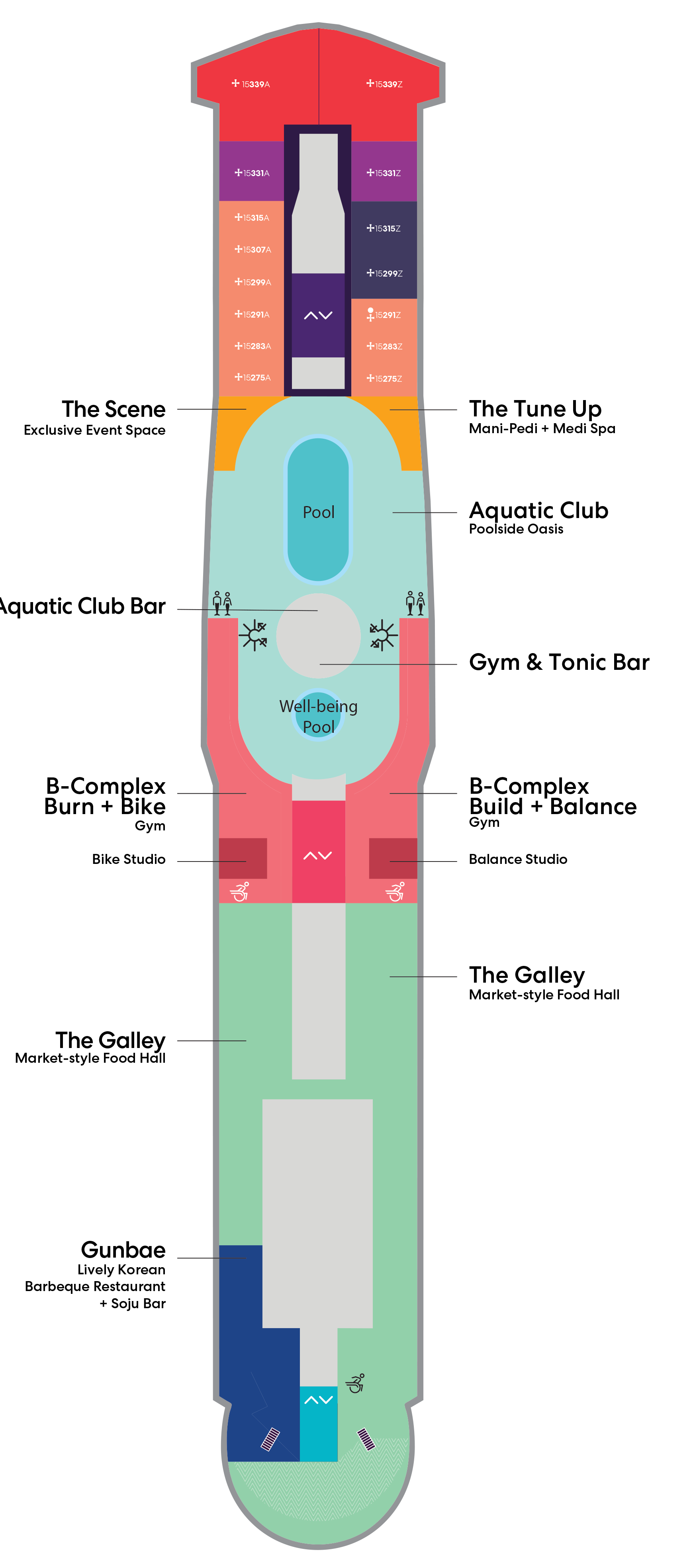 Valiant Lady Deck Plans Planet Cruise    I5170765 