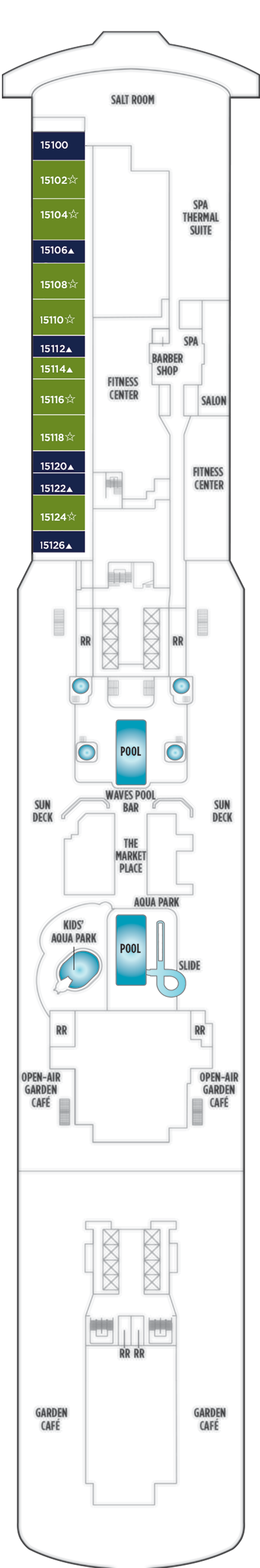 Deck Plans - Norwegian Breakaway - Planet Cruise