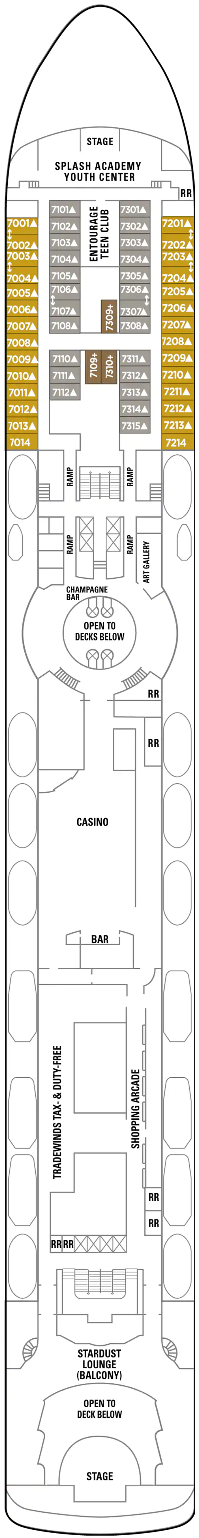 Deck Plans- Norwegian Sun - Planet Cruise