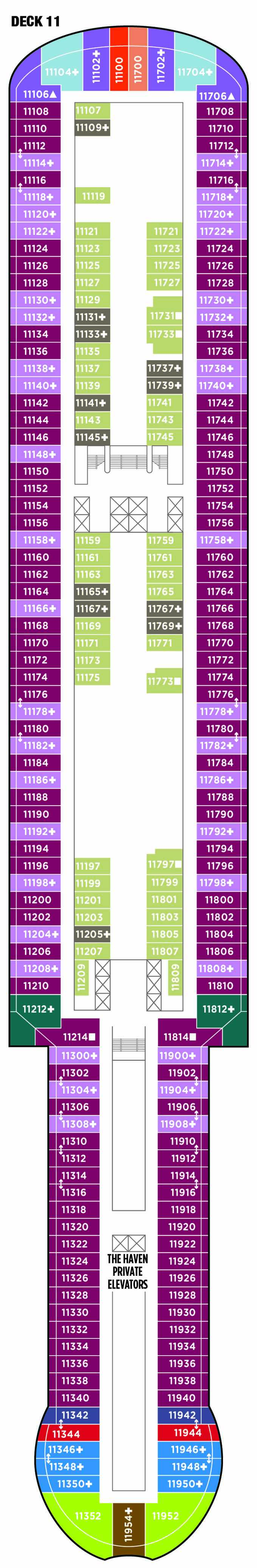 Norwegian Prima – Deck Plans - Planet Cruise