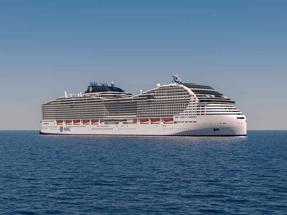 MSC World America Cruise Ship - Planet Cruise