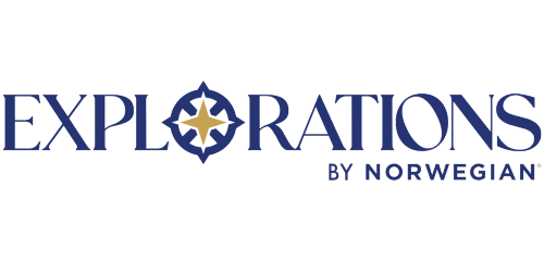 Explorations by Norwegian logo