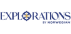 Explorations by Norwegian logo